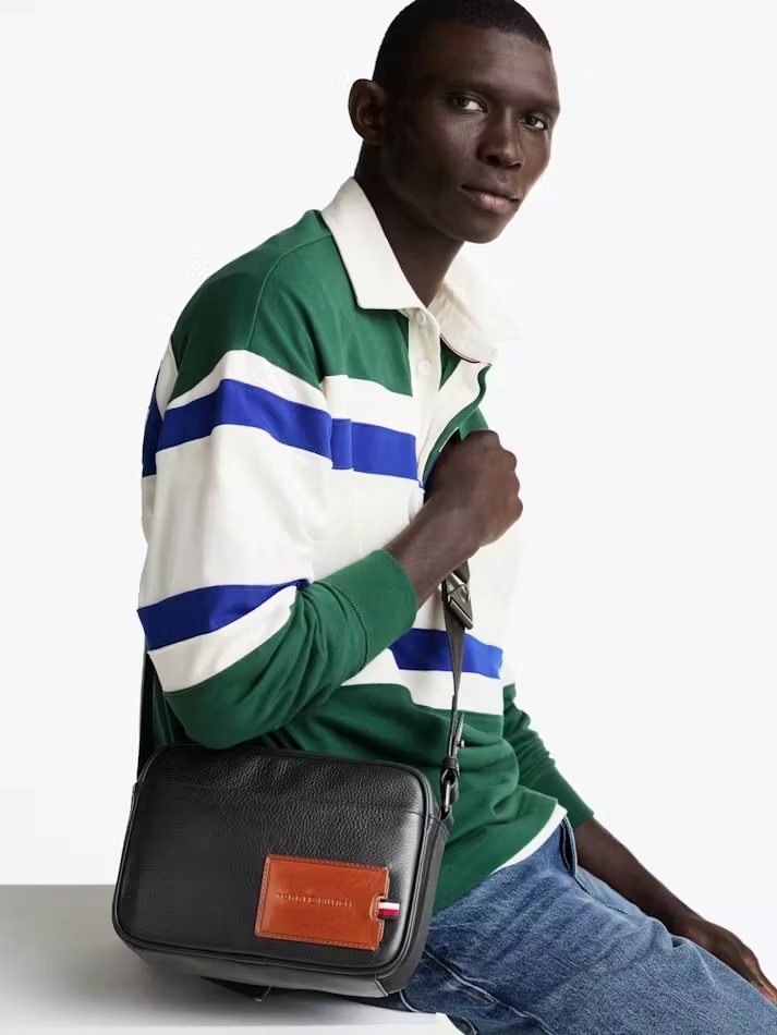 Tommy Hilfiger Pánská Taška Brašna Kabelka Přes Rameno přírodní kůže AM0AM13311