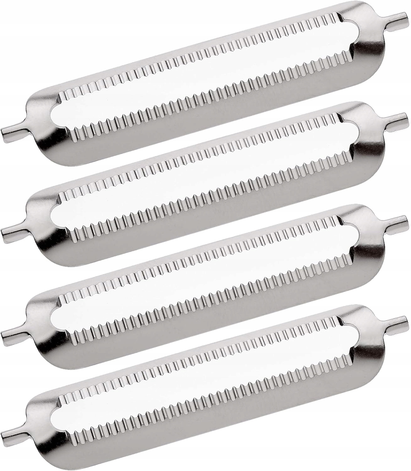 Turbo náhradní čepele 4ks pro škrabku Nerezová Ocel Univerzální