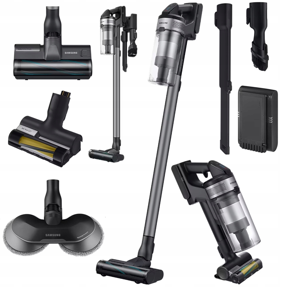 Vertikálny vysávač Samsung Jet 75 Multi bezdrôtový 550 W 2v1 Mopovanie