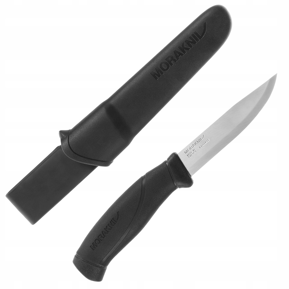 Nóż Morakniv Companion czarny, stal nierdzewna
