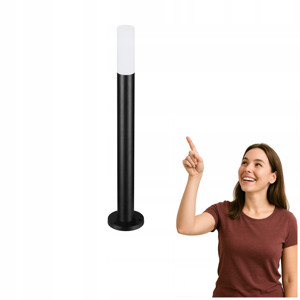 Venkovní sloupková zahradní lampa Muggia OFL-2764-S Italux