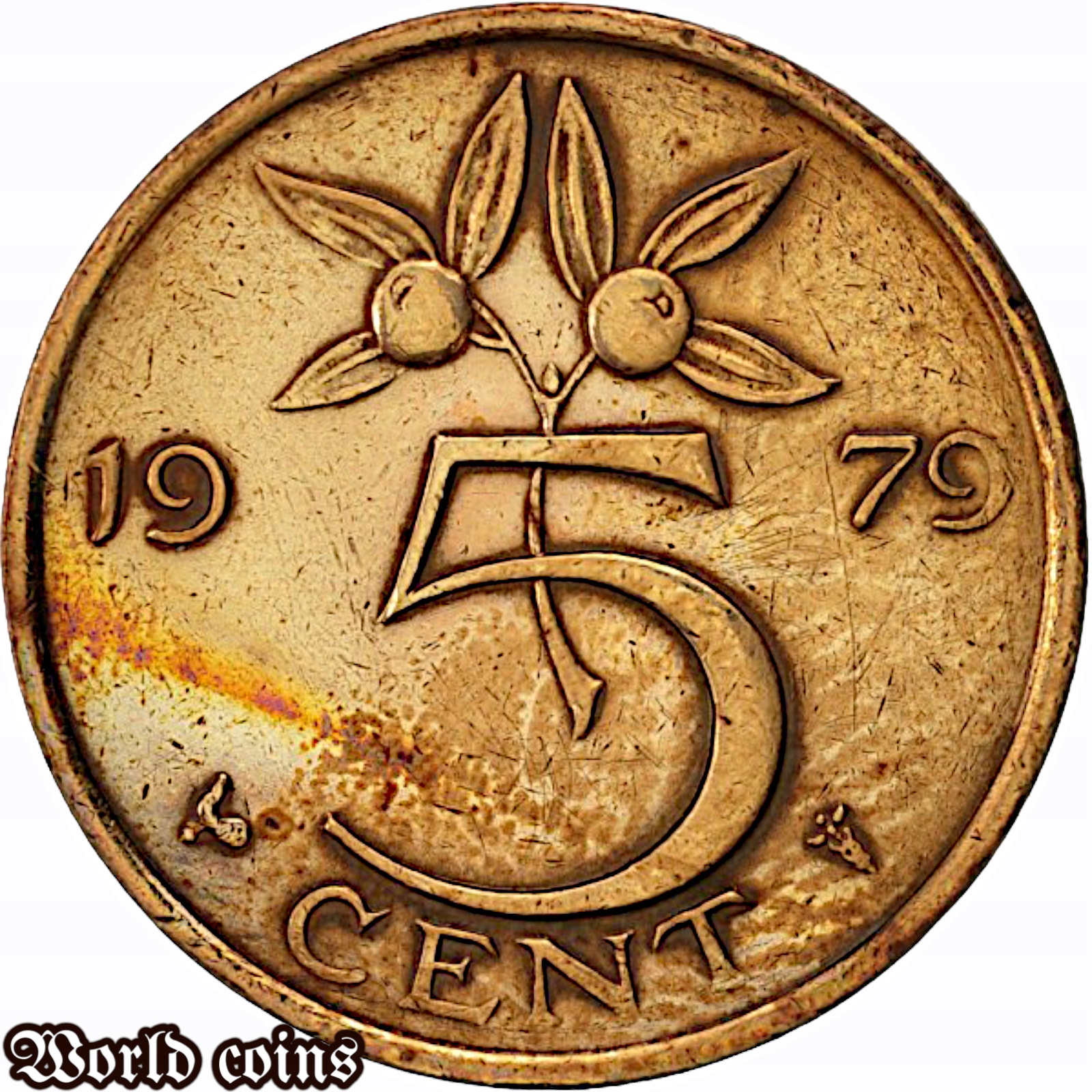 5 CENTÓW 1979 HOLANDIA