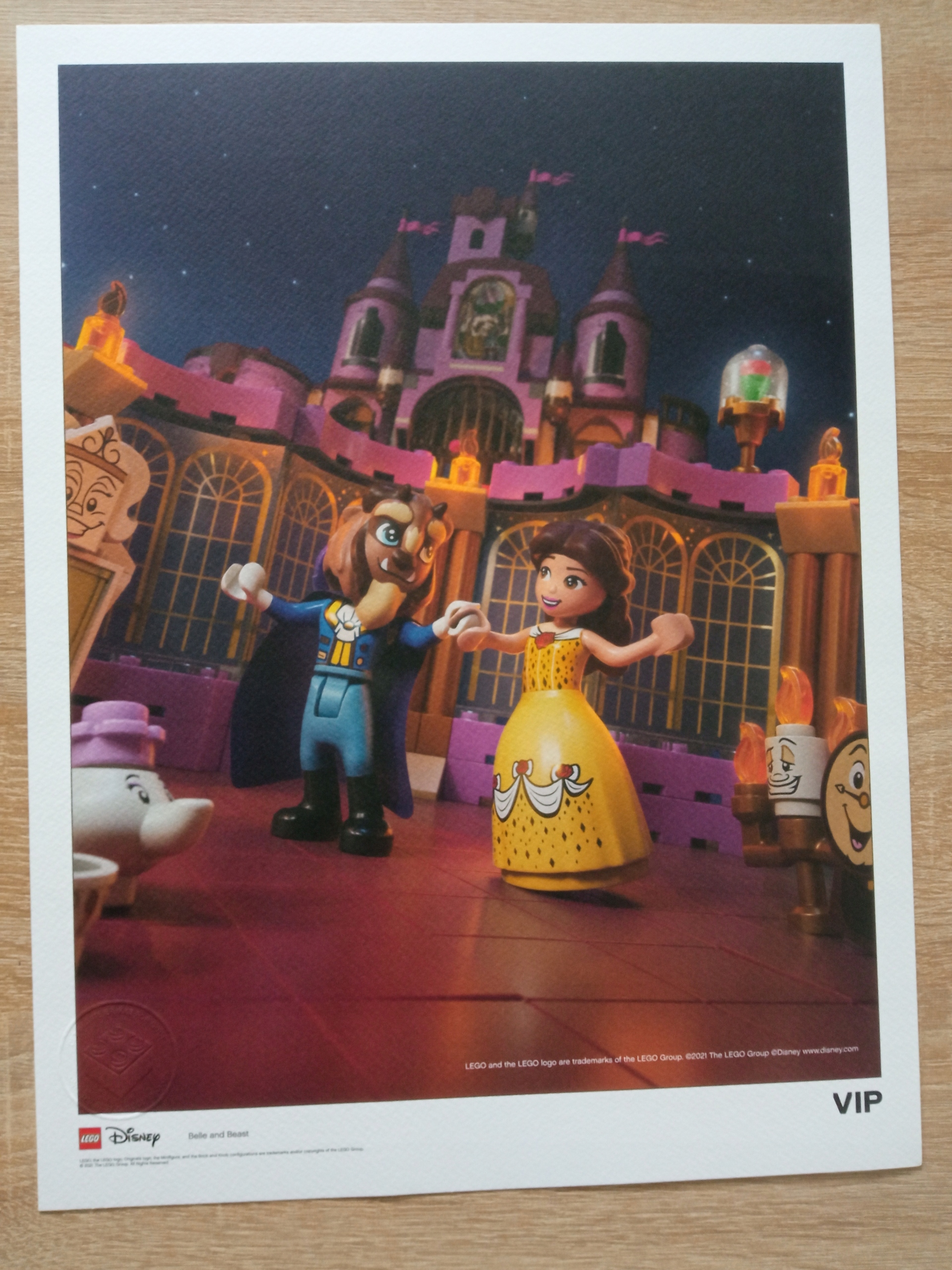 Lego plakát Velký Vip Nový Unikátní Disney