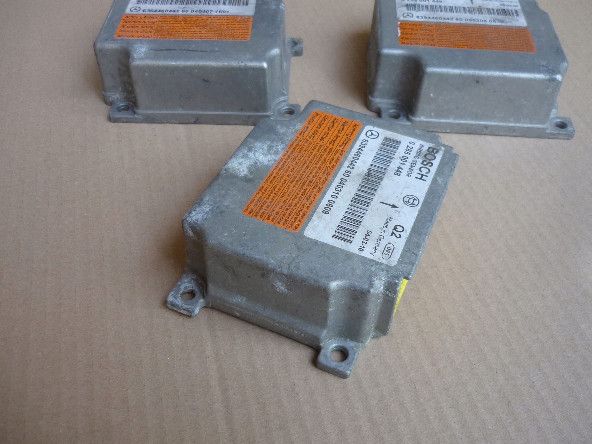 MODUŁ SENSOR AIRBAG MERCEDES VITO W639 0285001448 Producent części Bosch