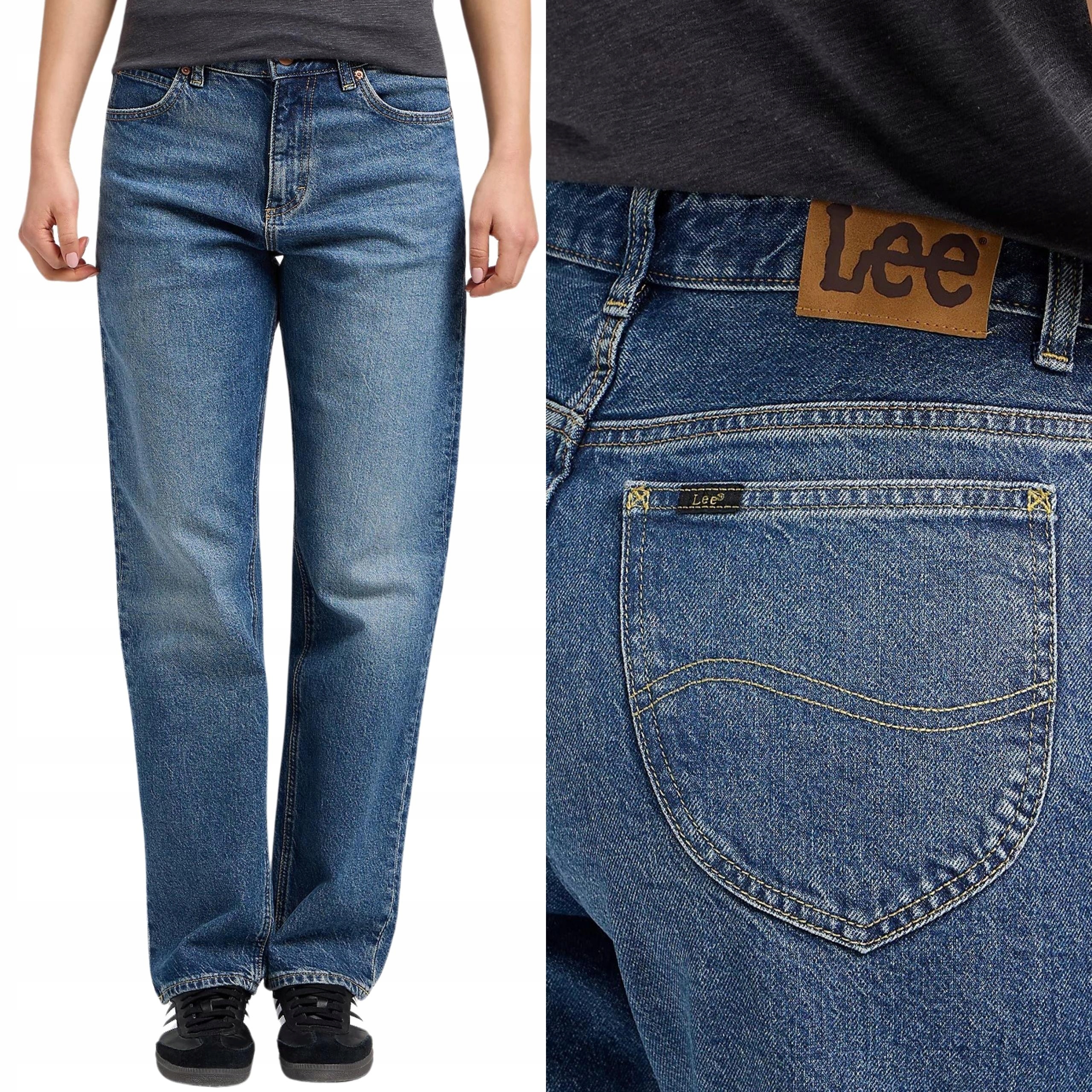 Lee kalhoty Blue jeans Rider Classic Jeans_ W28 L33