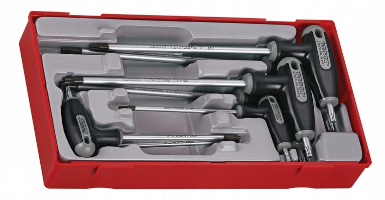 TENGTOOLS 68920107 ZESTAW 7SZT KLUCZY TX POPRZECZNA RĘKOJEŚĆ TX10-TX40