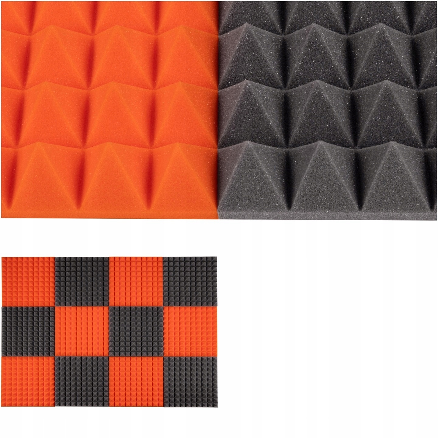 Akustický stropný panel Pyramídy 12 ks 3 m2 ideálny do štúdia