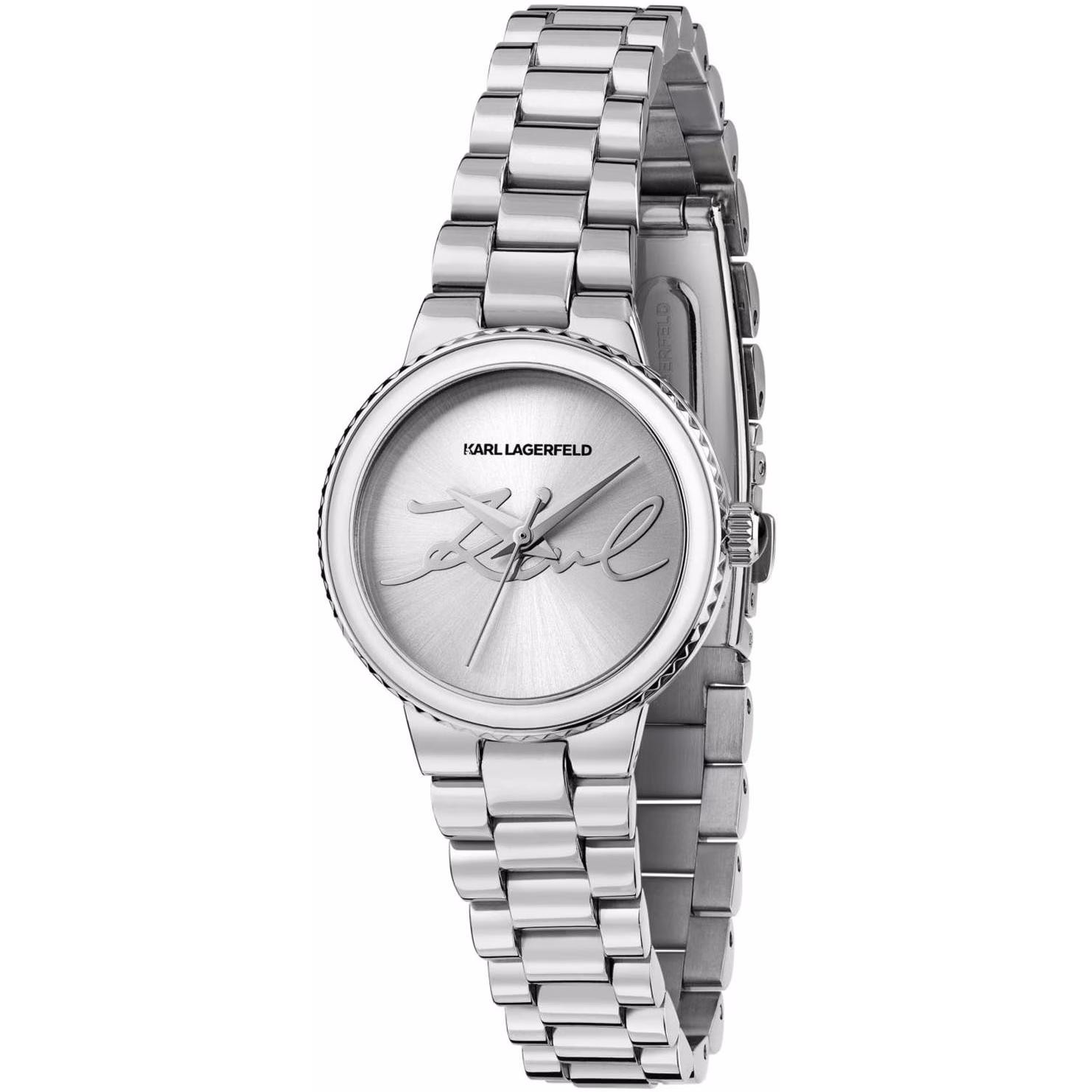 Dámské hodinky Karl Lagerfeld R0553104509 stříbrné