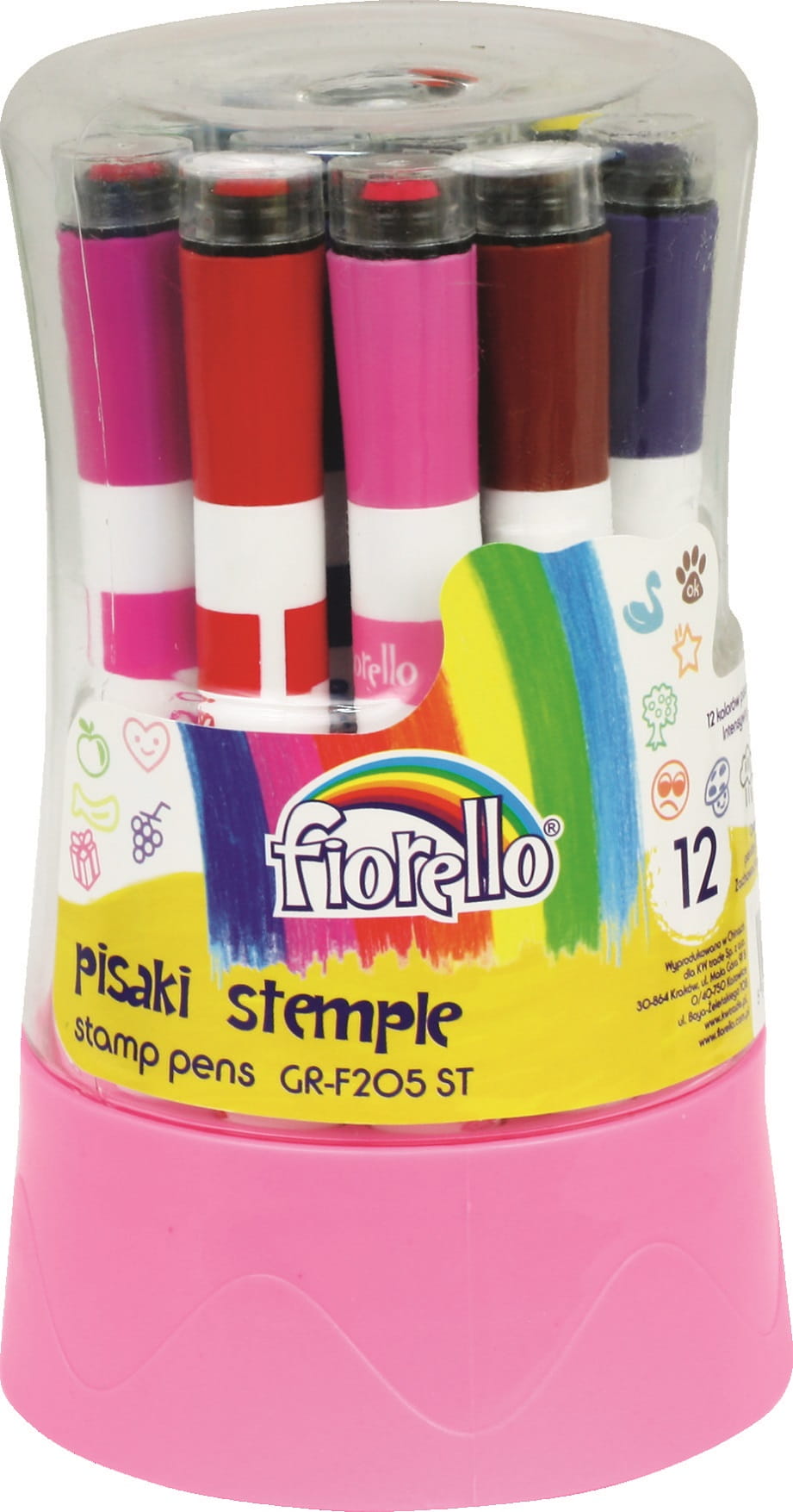 

Pisaki Stemple Fiorello pieczątki