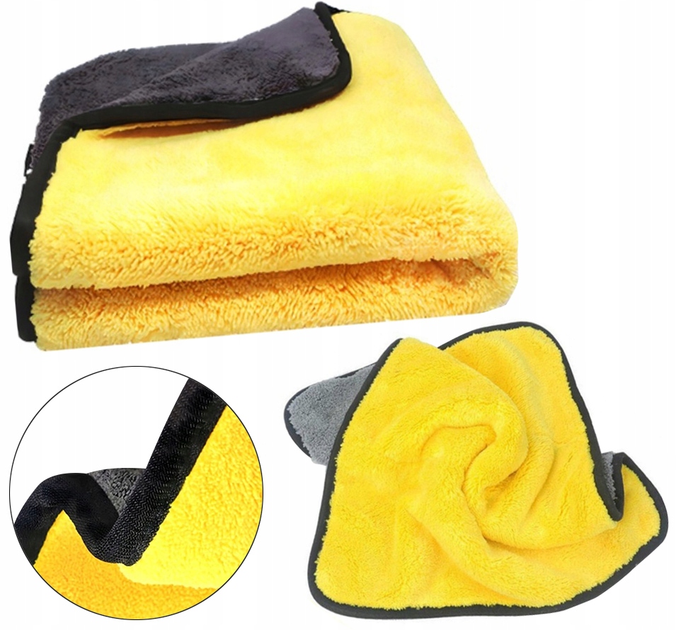 Ręcznik z Mikrofibry do Osuszania Auta Samochodu Lakieru 60x30 cm