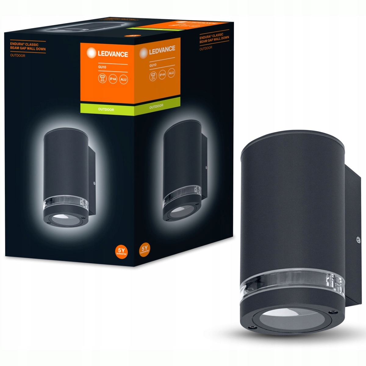 

Kinkiet zewnętrzny lampa elewacyjna GU10 Ledvance