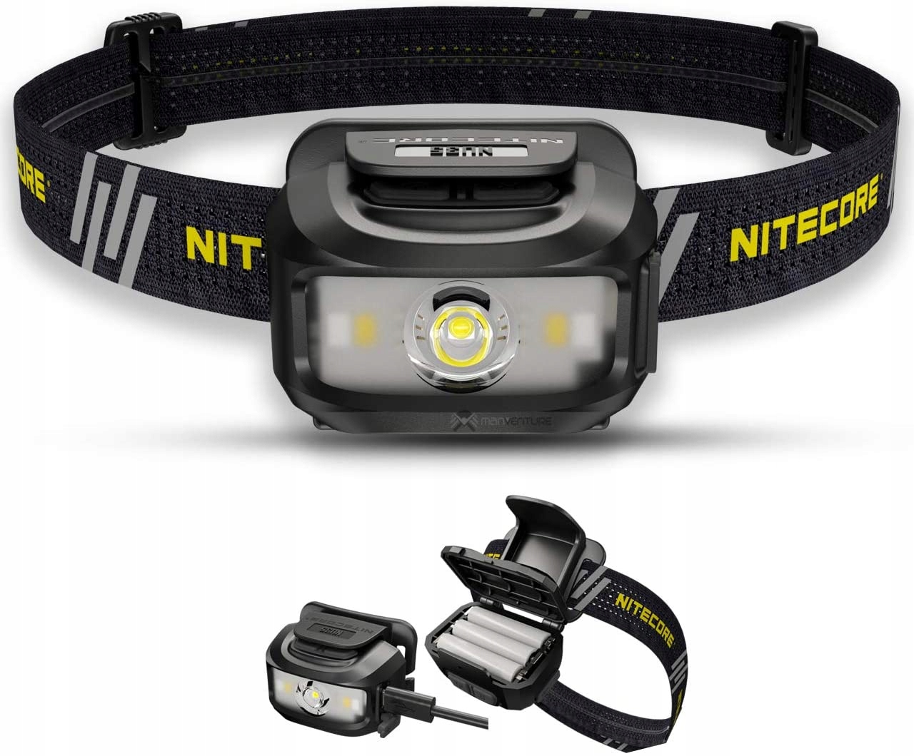 Налобный фонарь NITECORE NU35 LED 460LM мощный