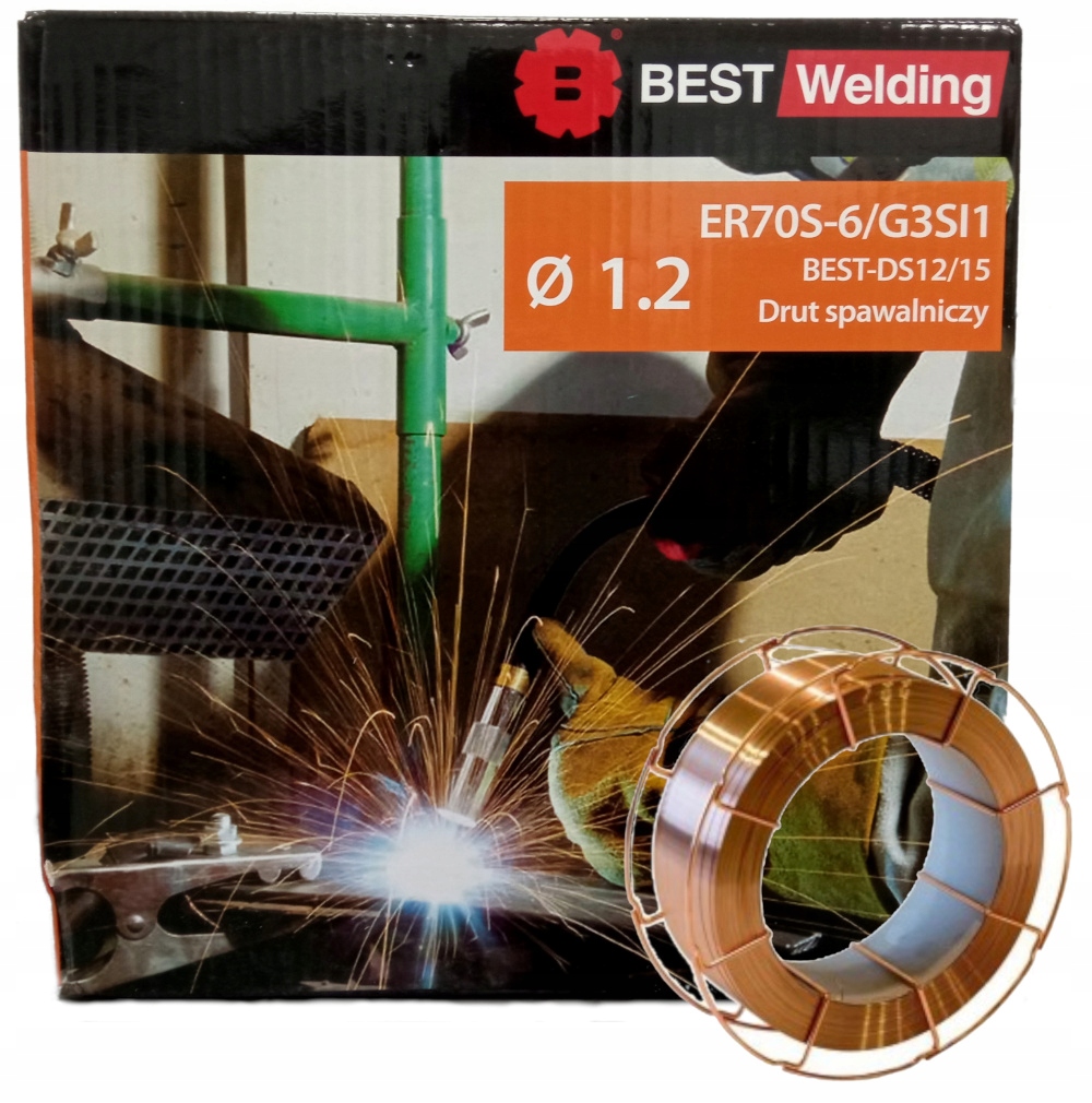 

Drut Spawalniczy 1.2mm 15kg Best Welding