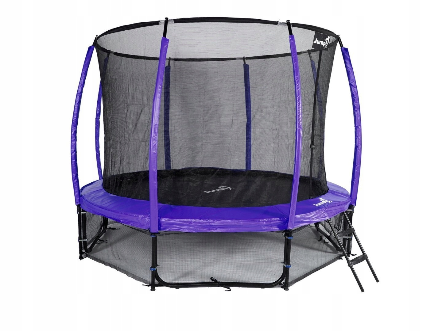 Trampolina Ogrodowa Jumpi 312cm/10FT Maxy Comfort Plus Fioletowa Z Wewnętrz Stan opakowania oryginalne