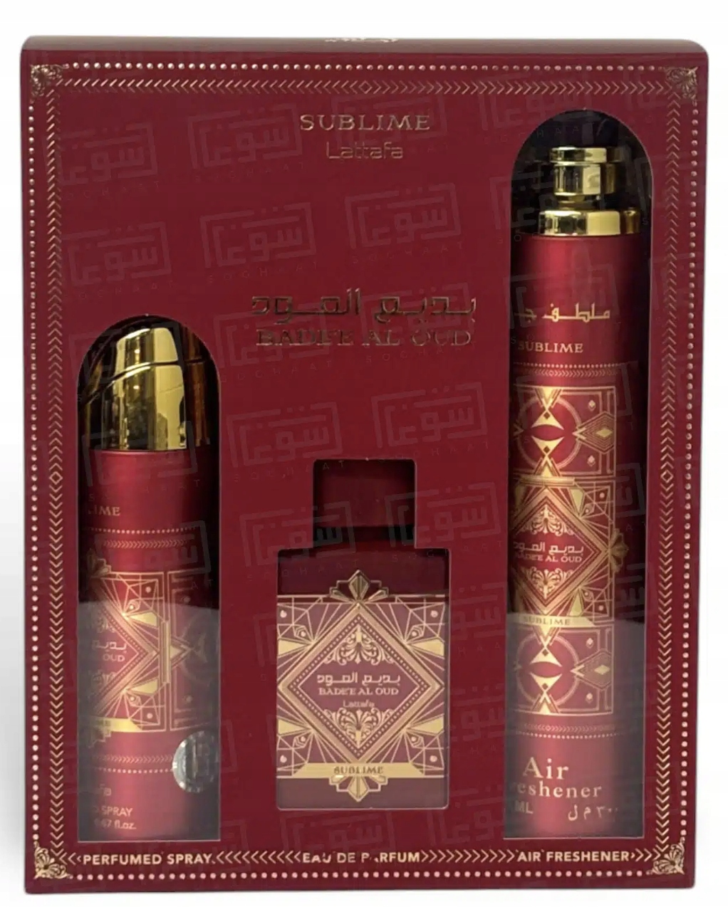 Lattafa Badee al oud Sublime parfémovaná voda 100 ml deo osvěžovač dárek