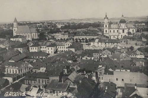 

Grodno panorama Reprodukcja 9802