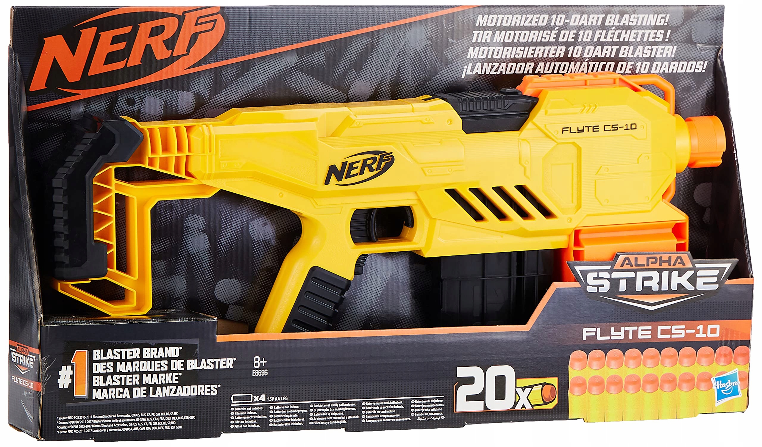 

Pistolet Hasbro Nerf Alpha Strike E8696