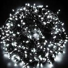 

Lampki Zimno Białe Zewnętrzne 1000 Led+iskra-flash