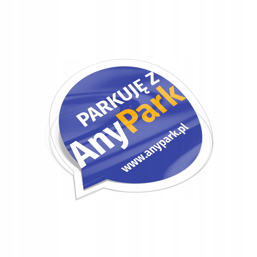 naklejka AnyPark / any park PARKING x1 M
