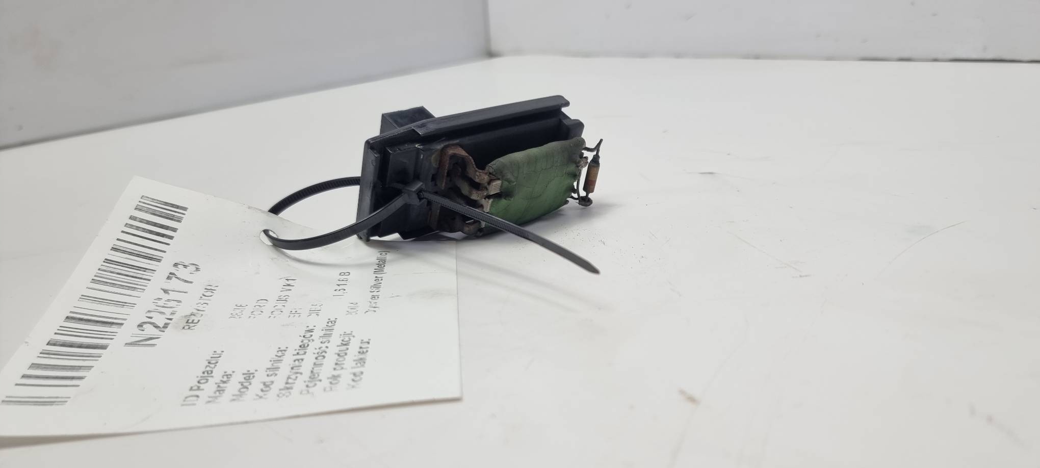 resistor, rheostat, regulator heater fan resistor FORD FOCUS MK1