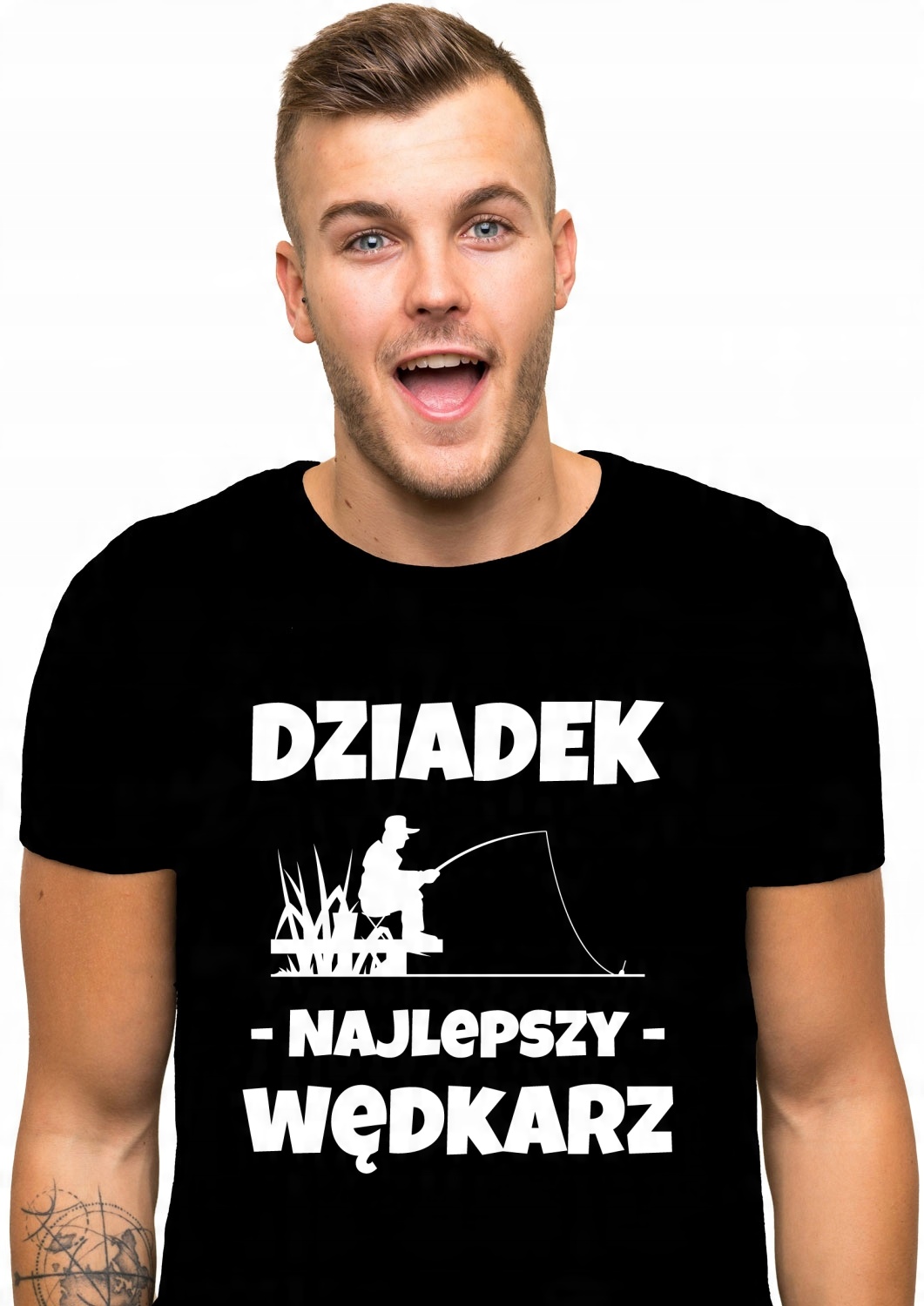 

koszulka Dziadek Najlepszy Wędkarz prezent