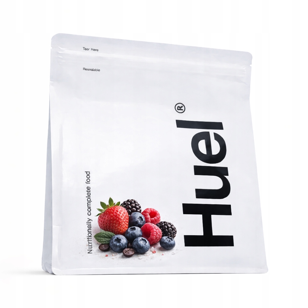 Huel Powder – bobulové ovoce – 17 porcí odměrka Bonus