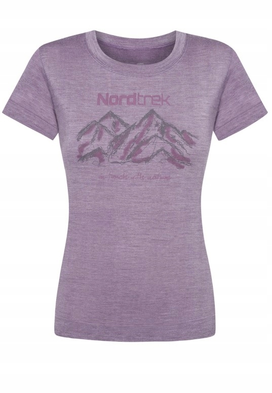 

Koszulka T-shirt Damska Merino Oddychająca XL