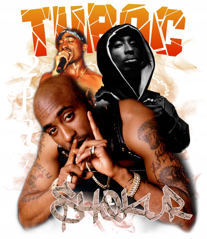 

Naprasowanka Tupac Na Odzież