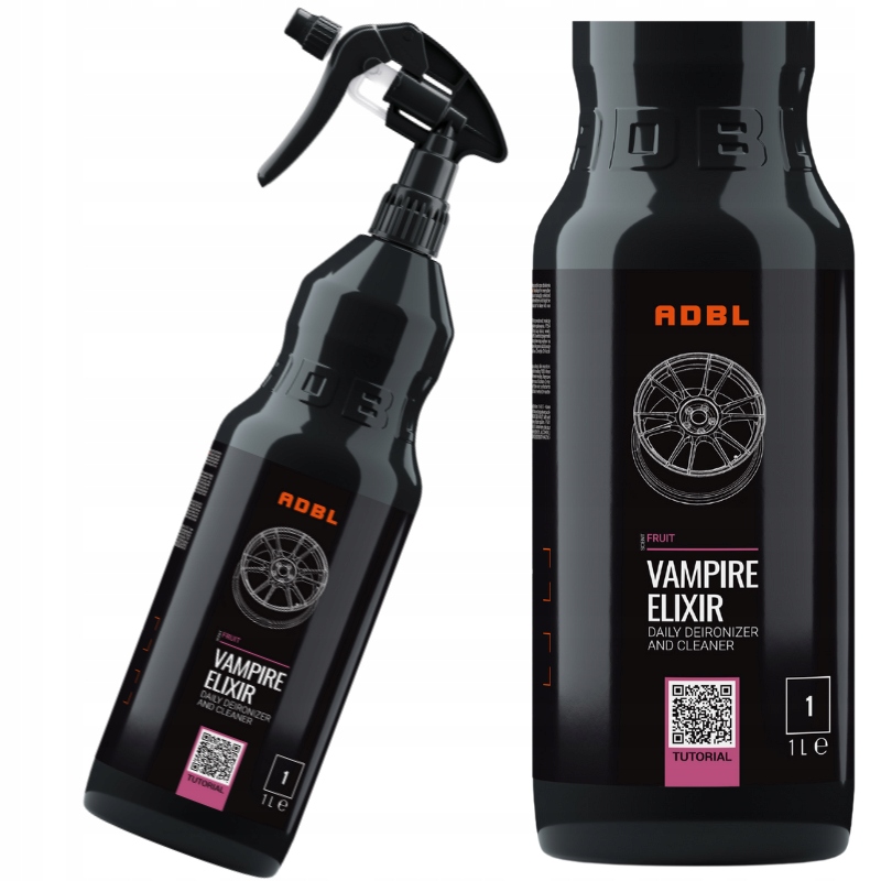 Adbl Vampire Elixir 1L Płyn Do Czyszczenia Mycia Felg Krwawiąca Czerwona