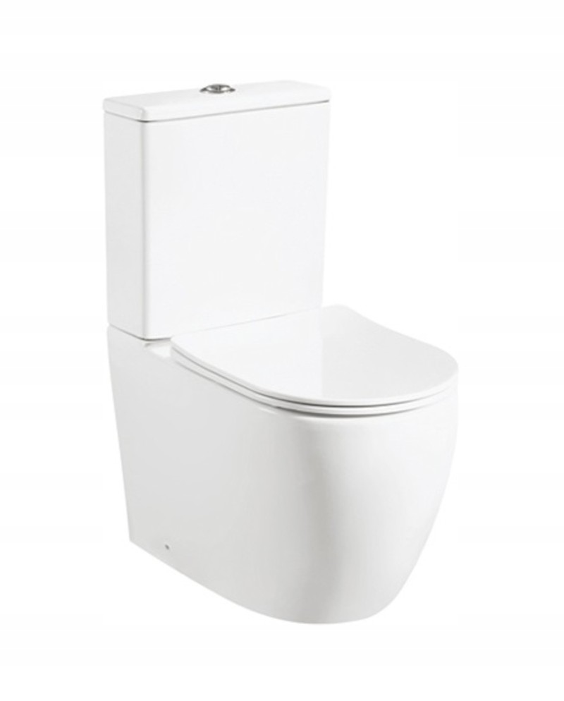 Kompakt Wc bezkołnierzowy z deską wolnoopadającą Lavita Nautilius
