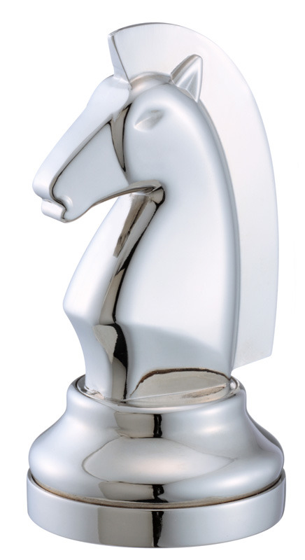 

Seria Szachy Silver Łamigłówka Cast Knight Skoczek