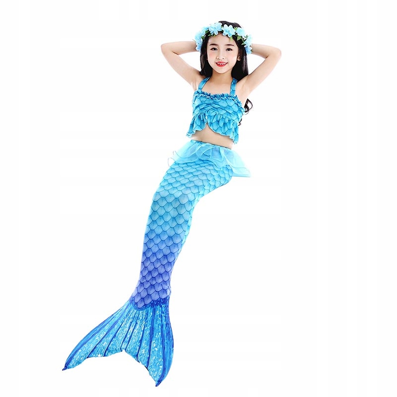 STRÓJ KĄPIELOWY syreni Syreny OGON Ariel Płetwą Marka Inna marka