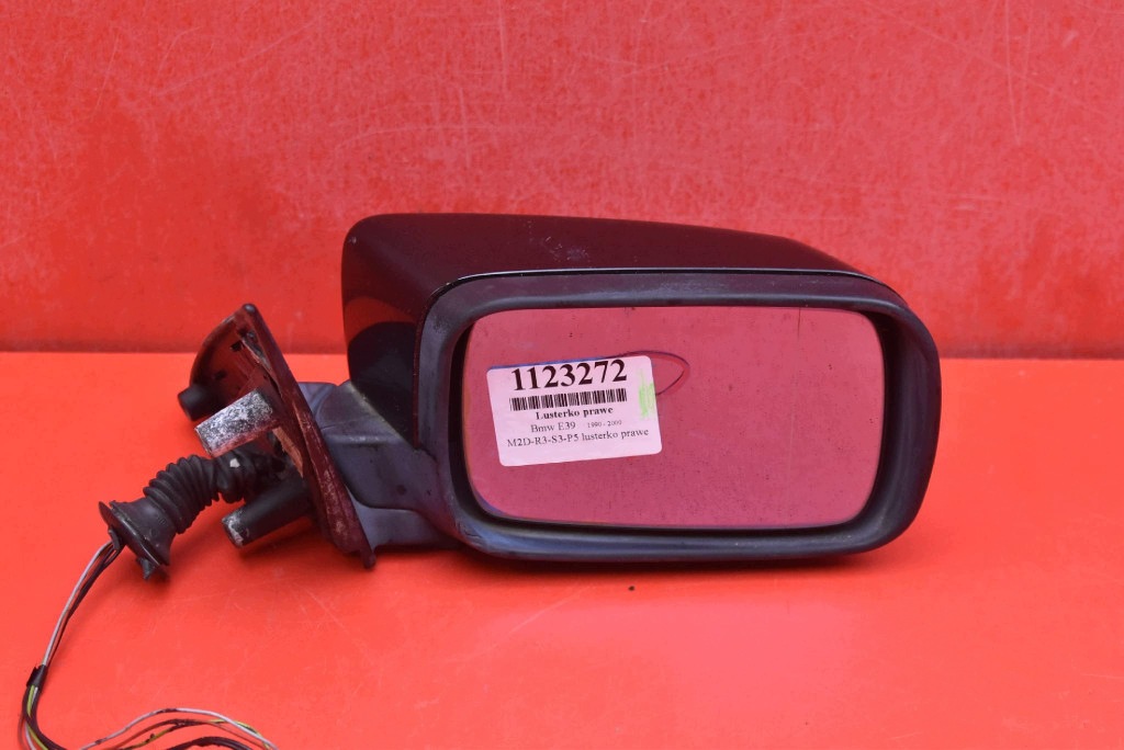 mirror right black, EU 0117351 BMW E39 90-00 5 PIN
