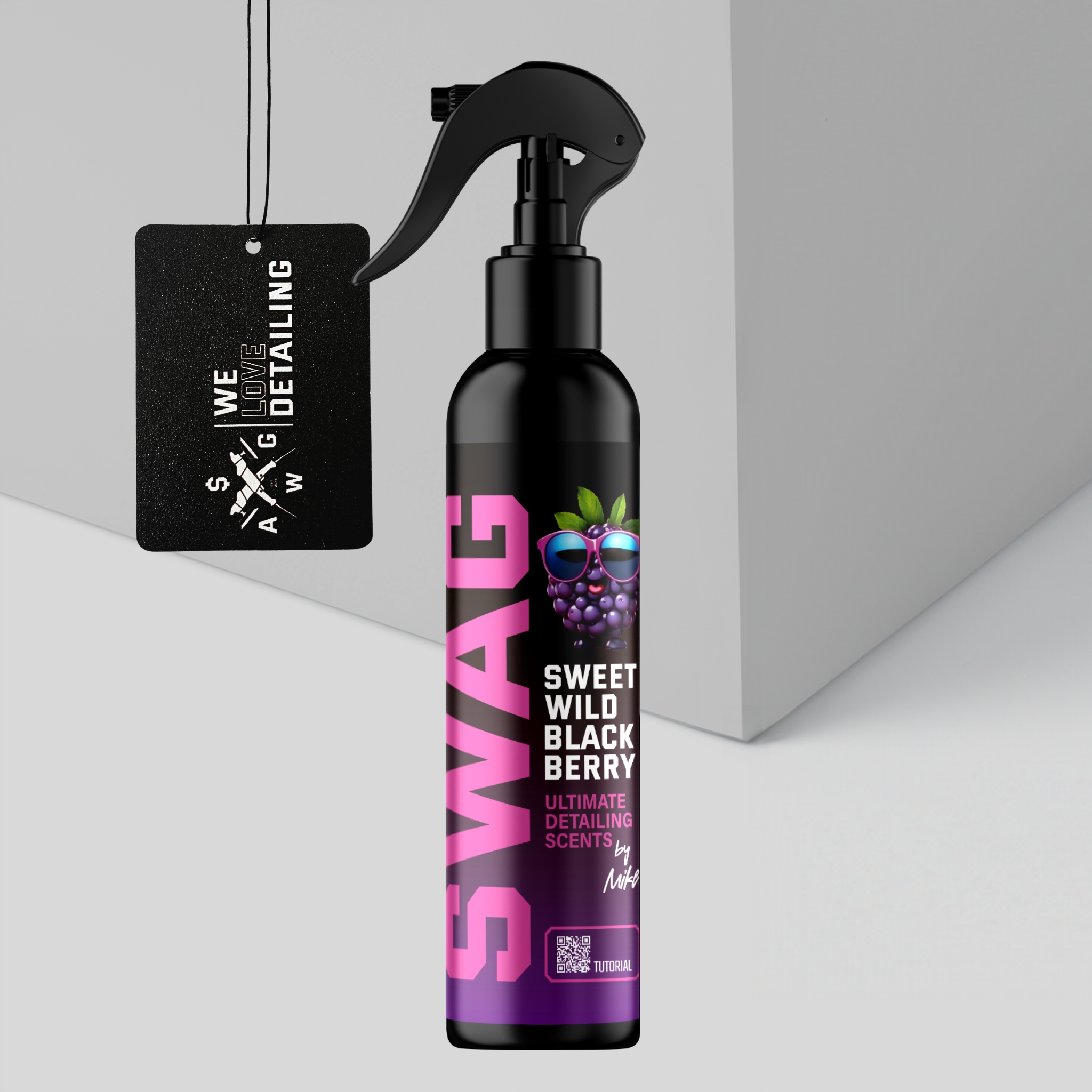 Swag Sweet Wild Blackberry zapach samochodowy do wnętrza zawieszka 150ml