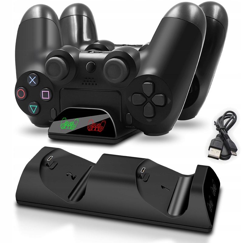 

Ładowarka Stacja Dokująca Ładująca Do 2x Pad PS4