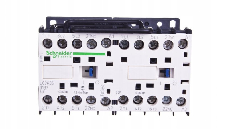 Stycznik nawrotny 6A 3kW 24V Ac LC2K0601B7