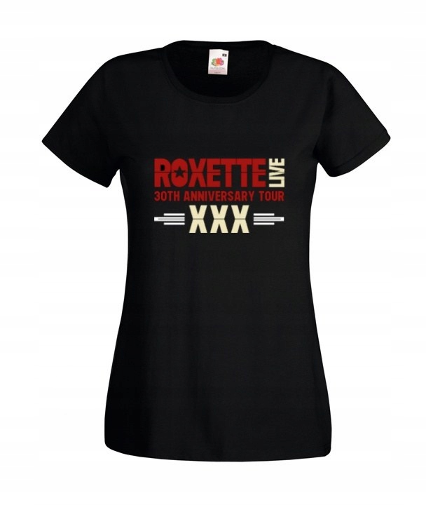 

Damska Koszulka Roxette Koncert Wzory