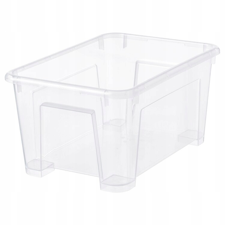 

Ikea Samla Pudełko Przezroczyste 28x19x14 cm 5 l