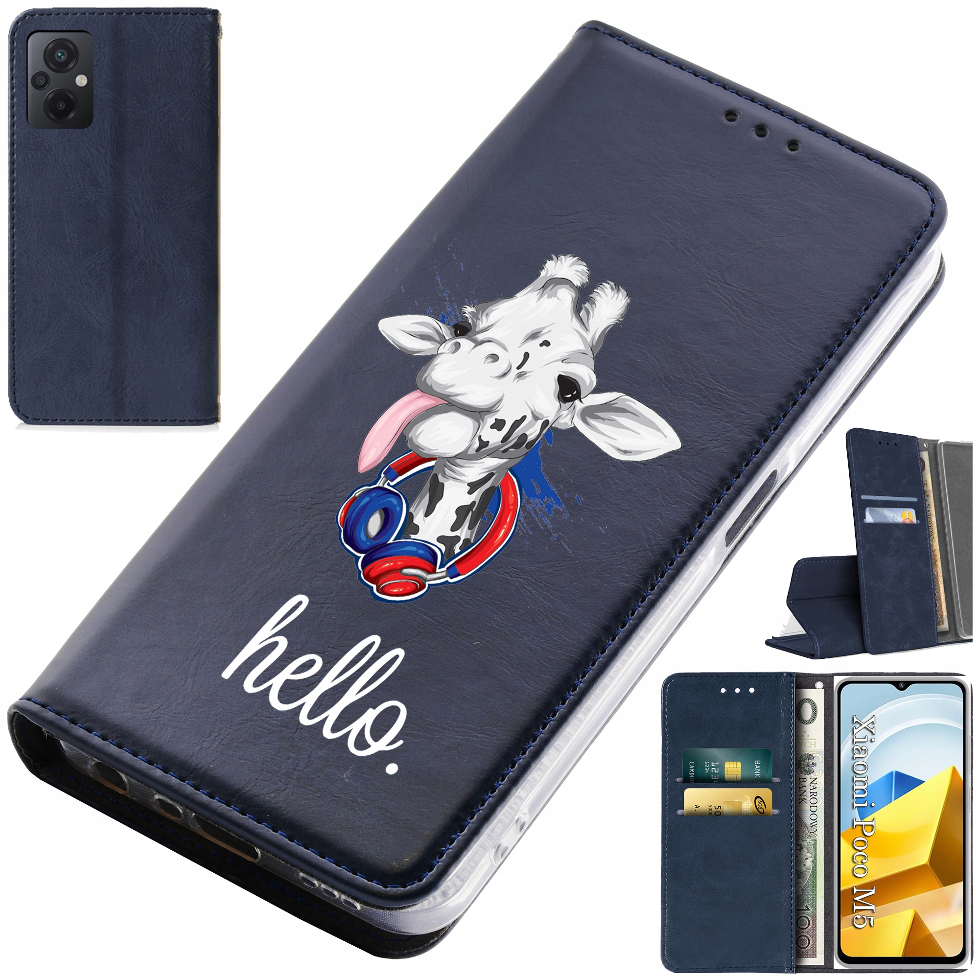 

Etui Portfel Case do Xiaomi Poco M5