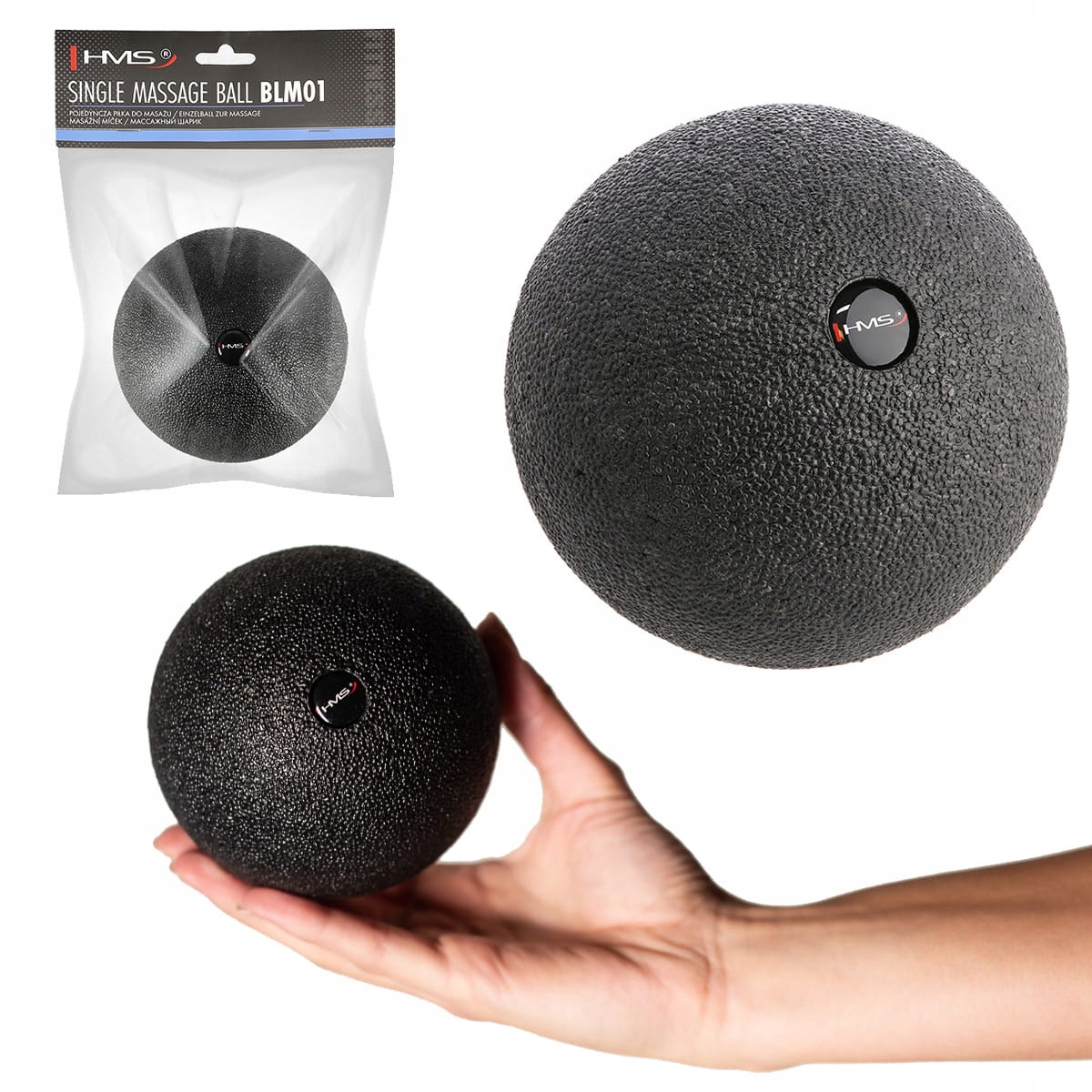 

Pojedyncza Piłka Roller Do Masażu Hms BLM01 10CM