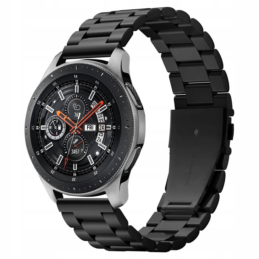 Spigen Modern Fit, czarny Galaxy Watch 22 mm