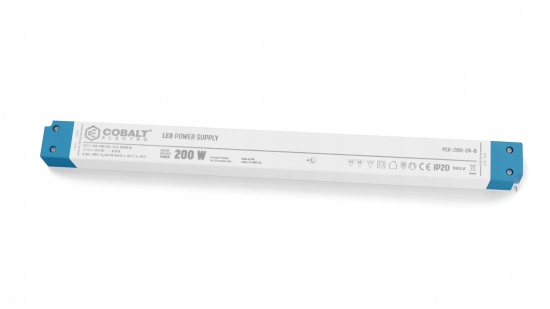 Led napájací zdroj CobaltElectro Plv 24V 200W IP20 B