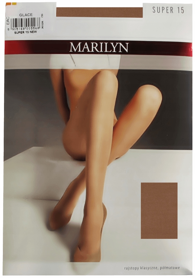 

Marilyn Gładkie Rajstopy 15 półmat Glace 4