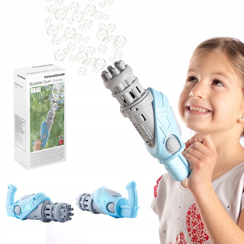 

Pistolet Do Baniek Mydlanych dziecka 4-15