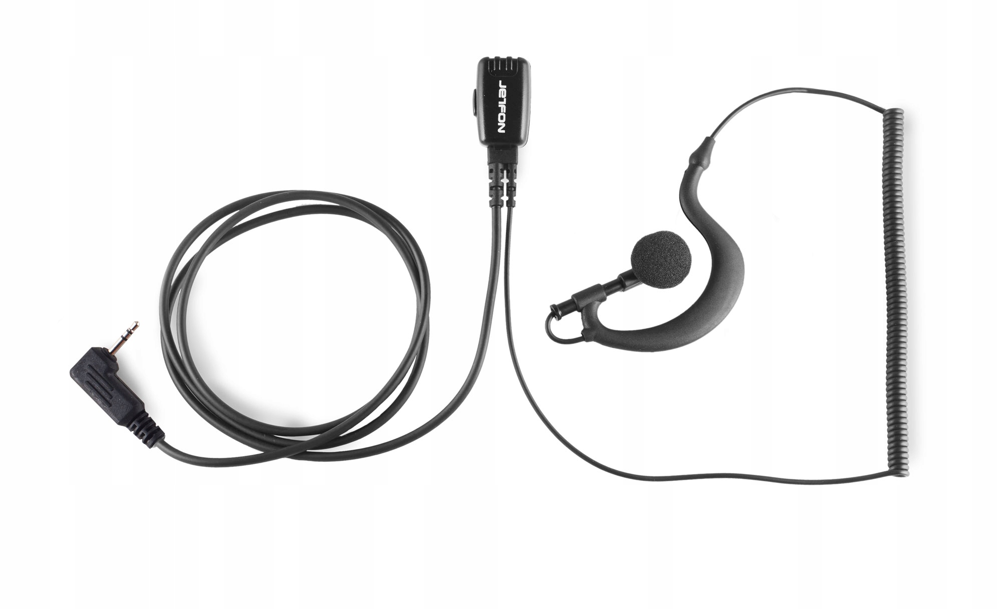 BR-1708 Ec mikrofonosłuchawka z zausznikiem 1-pin Motorola T62 T80 T82 T92