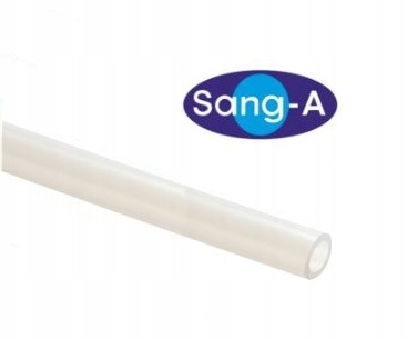 Pneumatický polyuretanový kabel Pu 6x4 mm stříbrný, role 50 m