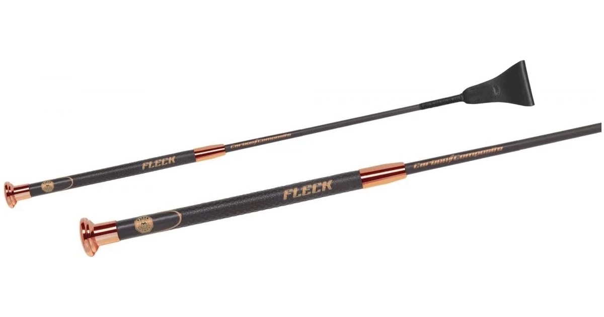 Palcat skokowy Fleck Carbon bardzo lekki czarny okucia rose gold 60