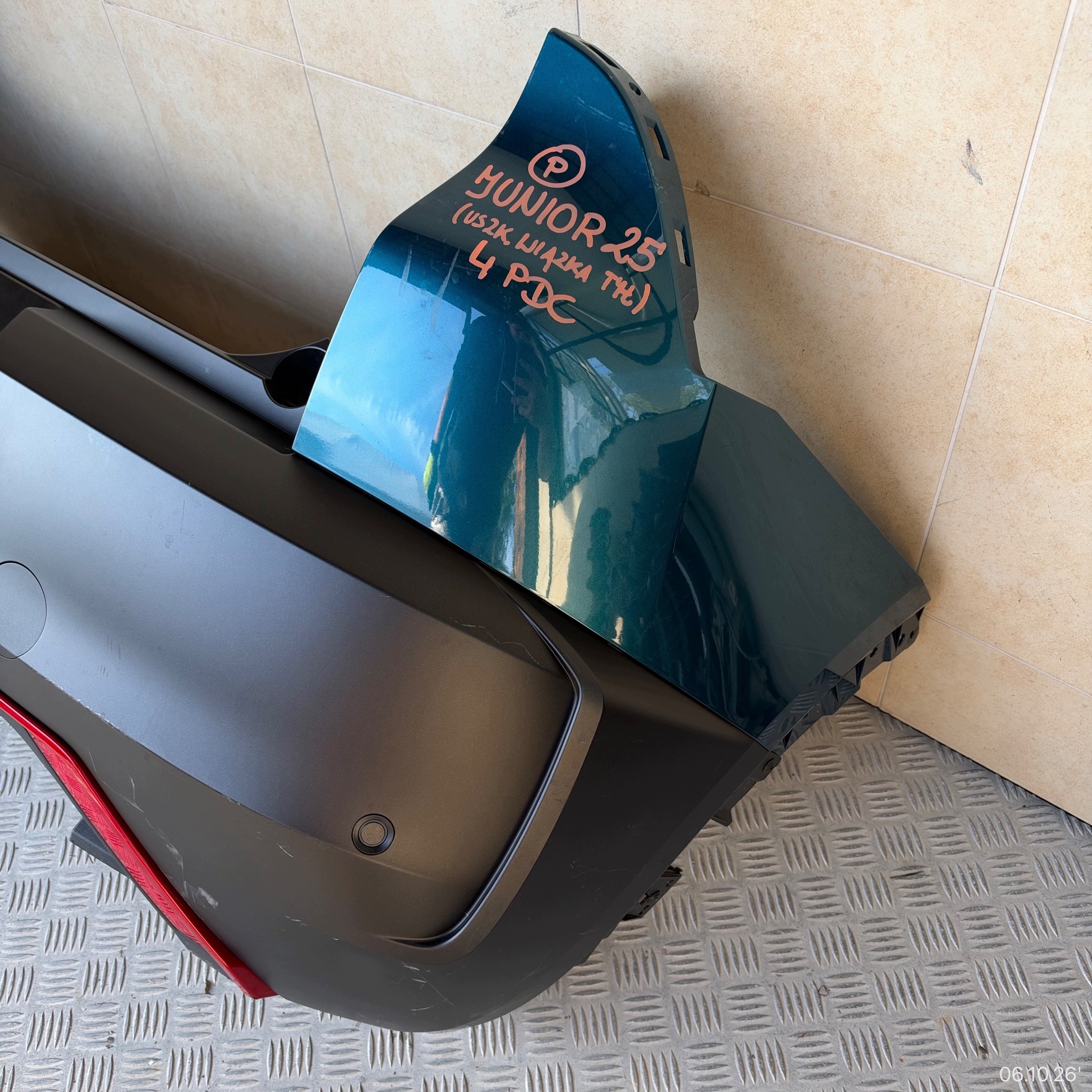 bumper rear complete ALFA ROMEO JUNIOR 2025 year 4 PDC
