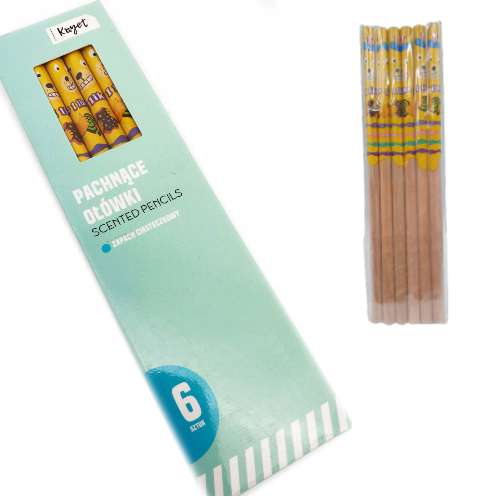 

Pachnące Ołówki Zapach Ciasteczkowy 6szt Kayet