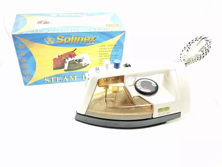 ŻELAZKO SOLINEX 1200W KOMPLET